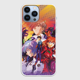 Чехол для iPhone 13 Pro Max с принтом Евангелион в Петрозаводске,  |  | neon genesis evangelion | аниме | аска лэнгли сорью | евангелион | манга | рей аянами | синдзи икари