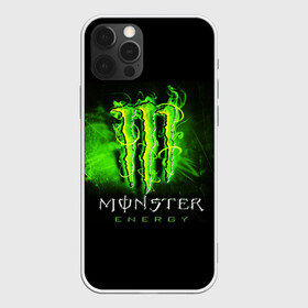 Чехол для iPhone 12 Pro Max с принтом MONSTER ENERGY NEON | НЕОН в Петрозаводске, Силикон |  | monster | monster energy | монстер | монстер енерджи | монстер енэрджи | монстер энерджи | неон | энергетик | энергетический напиток