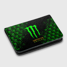 Картхолдер с принтом с принтом MONSTER ENERGY NEON | МОНСТЕР в Петрозаводске, натуральная матовая кожа | размер 7,3 х 10 см; кардхолдер имеет 4 кармана для карт; | Тематика изображения на принте: monster | monster energy | монстер | монстер енерджи | монстер енэрджи | монстер энерджи | неон | энергетик | энергетический напиток