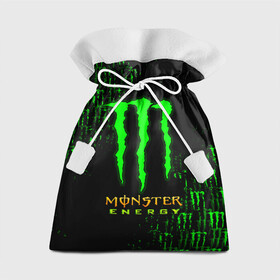 Подарочный 3D мешок с принтом MONSTER ENERGY NEON | МОНСТЕР в Петрозаводске, 100% полиэстер | Размер: 29*39 см | Тематика изображения на принте: monster | monster energy | монстер | монстер енерджи | монстер енэрджи | монстер энерджи | неон | энергетик | энергетический напиток