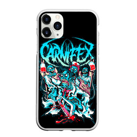 Чехол для iPhone 11 Pro Max матовый с принтом Carnifex в Петрозаводске, Силикон |  | carnifex | die without hope | graveside confessions | world war x | группы | дэткор | карнифекс | музыка | рок