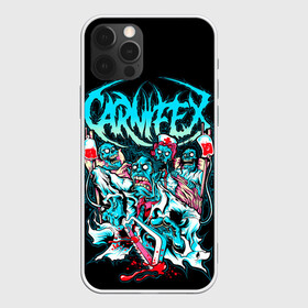 Чехол для iPhone 12 Pro с принтом Carnifex в Петрозаводске, силикон | область печати: задняя сторона чехла, без боковых панелей | carnifex | die without hope | graveside confessions | world war x | группы | дэткор | карнифекс | музыка | рок