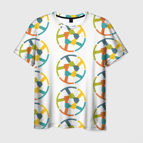 Мужская футболка 3D с принтом знак равенства в Петрозаводске, 100% полиэфир | прямой крой, круглый вырез горловины, длина до линии бедер | любовь | меньшинства | пожатие | равенство | руки | руль | семья
