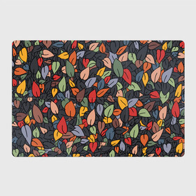 Магнитный плакат 3Х2 с принтом Рисованная Осень в Петрозаводске, Полимерный материал с магнитным слоем | 6 деталей размером 9*9 см | Тематика изображения на принте: дерево | лес | листок | листопад | листья | осень