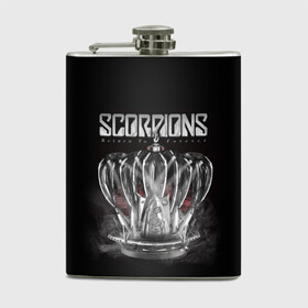 Фляга с принтом SCORPIONS в Петрозаводске, металлический корпус | емкость 0,22 л, размер 125 х 94 мм. Виниловая наклейка запечатывается полностью | chainge | forever | germany | grunge | king | metal | music | punk | return | rock | scorpions | wind | ветер | германия | гранж | корона | метал | панк | перемен | рок | скорпионс | хард рок