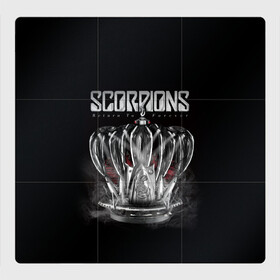 Магнитный плакат 3Х3 с принтом SCORPIONS в Петрозаводске, Полимерный материал с магнитным слоем | 9 деталей размером 9*9 см | Тематика изображения на принте: chainge | forever | germany | grunge | king | metal | music | punk | return | rock | scorpions | wind | ветер | германия | гранж | корона | метал | панк | перемен | рок | скорпионс | хард рок