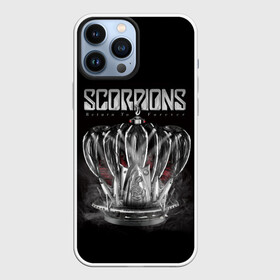 Чехол для iPhone 13 Pro Max с принтом SCORPIONS в Петрозаводске,  |  | chainge | forever | germany | grunge | king | metal | music | punk | return | rock | scorpions | wind | ветер | германия | гранж | корона | метал | панк | перемен | рок | скорпионс | хард рок