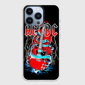 Чехол для iPhone 13 Pro с принтом AC DC гитара в Петрозаводске,  |  | ac dc | acdc | acdc ас дс | angus | back in black | highway to hell | mckinnon | you | австралийская | ангус янг | ас дс | асдс | блюз | в форме | гитара | группа | крис слэйд | метал | молния | музыка | певец | рок | рок н ролл | стиви янг