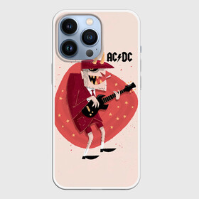 Чехол для iPhone 13 Pro с принтом Ангус Янг AC DC в Петрозаводске,  |  | ac dc | acdc | acdc ас дс | angus | back in black | highway to hell | mckinnon | you | австралийская | ангус янг | ас дс | асдс | блюз | в форме | гитара | группа | крис слэйд | метал | молния | музыка | певец | рок | рок н ролл | стиви янг