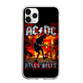 Чехол для iPhone 11 Pro матовый с принтом AC/DC HELLS BELLS в Петрозаводске, Силикон |  | ac dc | acdc | acdc ас дс | angus | back in black | highway to hell | mckinnon | you | австралийская | ангус янг | ас дс | асдс | блюз | в форме | гитара | группа | крис слэйд | метал | молния | музыка | певец | рок | рок н ролл | стиви янг