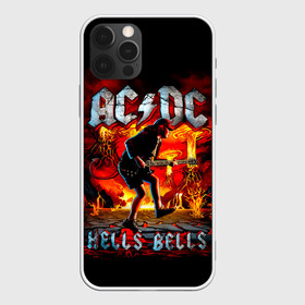 Чехол для iPhone 12 Pro Max с принтом AC/DC HELLS BELLS в Петрозаводске, Силикон |  | ac dc | acdc | acdc ас дс | angus | back in black | highway to hell | mckinnon | you | австралийская | ангус янг | ас дс | асдс | блюз | в форме | гитара | группа | крис слэйд | метал | молния | музыка | певец | рок | рок н ролл | стиви янг