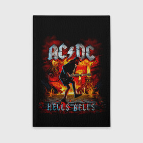 Обложка для автодокументов с принтом AC/DC HELLS BELLS в Петрозаводске, натуральная кожа |  размер 19,9*13 см; внутри 4 больших “конверта” для документов и один маленький отдел — туда идеально встанут права | ac dc | acdc | acdc ас дс | angus | back in black | highway to hell | mckinnon | you | австралийская | ангус янг | ас дс | асдс | блюз | в форме | гитара | группа | крис слэйд | метал | молния | музыка | певец | рок | рок н ролл | стиви янг