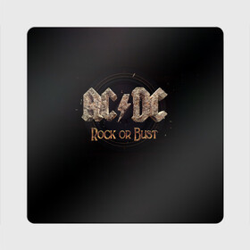 Магнит виниловый Квадрат с принтом AC/DC Rock or Bust в Петрозаводске, полимерный материал с магнитным слоем | размер 9*9 см, закругленные углы | ac dc | acdc | acdc ас дс | angus young | back in black | highway to hell | mckinno | австралийская | ангус янг | ас дс | асдс | блюз | в форме | гитара | группа | крис слэйд | метал | молния | музыка | певец | рок | рок н ролл | стиви янг