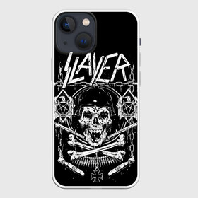 Чехол для iPhone 13 mini с принтом Slayer в Петрозаводске,  |  | metal | slayer | группы | метал | музыка | рок | трэш метал