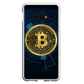 Чехол для Samsung S10E с принтом BITCOIN ВАЛЮТА в Петрозаводске, Силикон | Область печати: задняя сторона чехла, без боковых панелей | bitcoin | btc | coin | биткоин | биткойн | валюта | деньги | криптовалюта | монета | платёжная система | технология