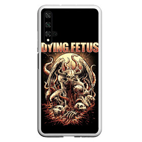 Чехол для Honor 20 с принтом Dying Fetus в Петрозаводске, Силикон | Область печати: задняя сторона чехла, без боковых панелей | Тематика изображения на принте: death metal | dying fetus | грайндкор | группы | метал | музыка | рок