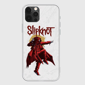 Чехол для iPhone 12 Pro с принтом SLIPKNOT | СЛИПКНОТ (Z) в Петрозаводске, силикон | область печати: задняя сторона чехла, без боковых панелей | rock | slipknot | петля | рок | скользящий узел | слипкнот | тяжелый рок | удавка