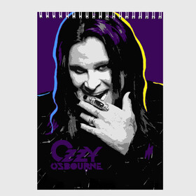 Скетчбук с принтом Ozzy Osbourne, Оззи Осборн в Петрозаводске, 100% бумага
 | 48 листов, плотность листов — 100 г/м2, плотность картонной обложки — 250 г/м2. Листы скреплены сверху удобной пружинной спиралью | black sabbath | hard rock | heavy metal | john michael osbourne | ozzy osbourne | джон майкл осборн | оззи осборн | хард рок | хеви метал