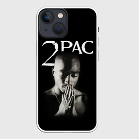 Чехол для iPhone 13 mini с принтом TUPAC в Петрозаводске,  |  | 2pac | black | gangsta | hip hop | legend | music | rap | shakur | tupac | usa | гангстер | музыка | рэп | сша | тупак | хип хоп | шакур