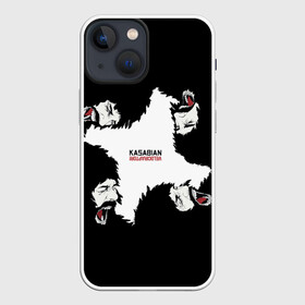 Чехол для iPhone 13 mini с принтом KASABIAN в Петрозаводске,  |  | alternative | british | england | gringe | indy | kasabian | rock | альтернатива | англия | британия | инди | касабиан | музыка | рок | фолк