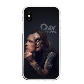 Чехол для iPhone XS Max матовый с принтом Ozzy Osbourne в Петрозаводске, Силикон | Область печати: задняя сторона чехла, без боковых панелей | black sabbath | hard rock | heavy metal | john michael osbourne | ozzy osbourne | джон майкл осборн | оззи осборн | хард рок | хеви метал