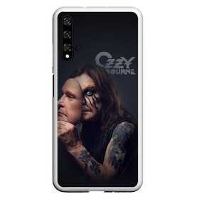 Чехол для Honor 20 с принтом Ozzy Osbourne в Петрозаводске, Силикон | Область печати: задняя сторона чехла, без боковых панелей | black sabbath | hard rock | heavy metal | john michael osbourne | ozzy osbourne | джон майкл осборн | оззи осборн | хард рок | хеви метал