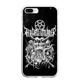 Чехол для iPhone 7Plus/8 Plus матовый с принтом Thy Art Is Murder в Петрозаводске, Силикон | Область печати: задняя сторона чехла, без боковых панелей | Тематика изображения на принте: death metal | deathcore | thy art is murder | группы | дэткор | метал | музыка | рок