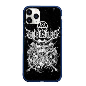 Чехол для iPhone 11 Pro Max матовый с принтом Thy Art Is Murder в Петрозаводске, Силикон |  | Тематика изображения на принте: death metal | deathcore | thy art is murder | группы | дэткор | метал | музыка | рок