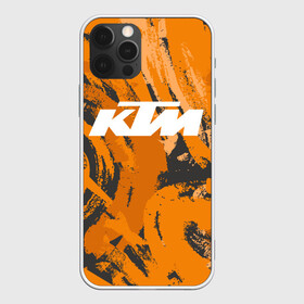 Чехол для iPhone 12 Pro с принтом KTM | КТМ (Z) в Петрозаводске, силикон | область печати: задняя сторона чехла, без боковых панелей | Тематика изображения на принте: enduro | grange | ktm | moto | moto sport | motocycle | sportmotorcycle | гранж | ктм | мото | мото спорт | мотоспорт | спорт мото