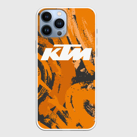 Чехол для iPhone 13 Pro Max с принтом KTM | КТМ (Z) в Петрозаводске,  |  | enduro | grange | ktm | moto | moto sport | motocycle | sportmotorcycle | гранж | ктм | мото | мото спорт | мотоспорт | спорт мото