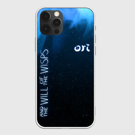 Чехол для iPhone 12 Pro с принтом Ori Logo | Ori and the Will of the Wisps (Z) в Петрозаводске, силикон | область печати: задняя сторона чехла, без боковых панелей | Тематика изображения на принте: logo | moon studios | ori and the will of the wisps | блуждающий огонь | дух ори | ку | лого | логотип | ори и блуждающие огоньки | сеир