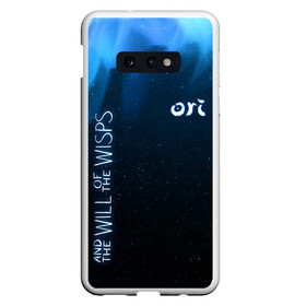 Чехол для Samsung S10E с принтом Ori Logo | Ori and the Will of the Wisps (Z) в Петрозаводске, Силикон | Область печати: задняя сторона чехла, без боковых панелей | logo | moon studios | ori and the will of the wisps | блуждающий огонь | дух ори | ку | лого | логотип | ори и блуждающие огоньки | сеир