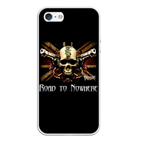 Чехол для iPhone 5/5S матовый с принтом Road to Nowhere - Bullet For My Valentine в Петрозаводске, Силикон | Область печати: задняя сторона чехла, без боковых панелей | bullet for my valentine | jeff killed john | matthew tuck | michael paget | булет фор май валентайн | джефф убил джона | майкл пэджет | метал | музыка | мэтт | мэттью так | пуля для моей возлюбленной | рок группа