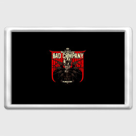 Магнит 45*70 с принтом BAD COMPANY - Five Finger Death Punch в Петрозаводске, Пластик | Размер: 78*52 мм; Размер печати: 70*45 | 5fdp | 5фдп | ffdp | five finger death punch | ivan lewis greening | ivan moody | айвен льюис грининг | метал группа | рок группа | файв фингер дед панч | ффдп