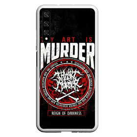 Чехол для Honor 20 с принтом Thy Art Is Murder в Петрозаводске, Силикон | Область печати: задняя сторона чехла, без боковых панелей | Тематика изображения на принте: death metal | deathcore | thy art is murder | группы | дэткор | метал | музыка | рок