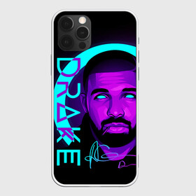 Чехол для iPhone 12 Pro с принтом Drake в Петрозаводске, силикон | область печати: задняя сторона чехла, без боковых панелей | certified lover boy | drake | rap | дрейк | музыка | неон | обри дрейк грэм | рэп | рэпер
