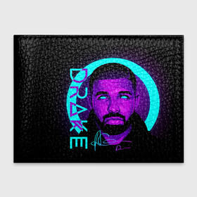 Обложка для студенческого билета с принтом Drake в Петрозаводске, натуральная кожа | Размер: 11*8 см; Печать на всей внешней стороне | certified lover boy | drake | rap | дрейк | музыка | неон | обри дрейк грэм | рэп | рэпер