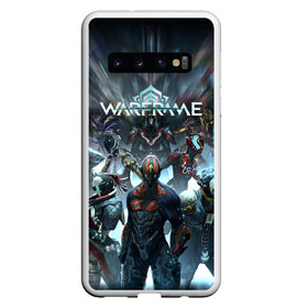 Чехол для Samsung Galaxy S10 с принтом WARFRAME | ВАРФРЕЙМ (Z) в Петрозаводске, Силикон | Область печати: задняя сторона чехла, без боковых панелей | Тематика изображения на принте: 2019 | fortuna | red stalker | stalker | warframe | варфрейм | лотос | сталкер | тэнно