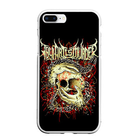 Чехол для iPhone 7Plus/8 Plus матовый с принтом Thy Art Is Murder в Петрозаводске, Силикон | Область печати: задняя сторона чехла, без боковых панелей | Тематика изображения на принте: death metal | deathcore | thy art is murder | группы | дэткор | метал | музыка | рок