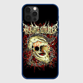 Чехол для iPhone 12 Pro Max с принтом Thy Art Is Murder в Петрозаводске, Силикон |  | Тематика изображения на принте: death metal | deathcore | thy art is murder | группы | дэткор | метал | музыка | рок