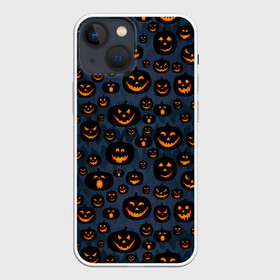 Чехол для iPhone 13 mini с принтом HALLOWEEN в Петрозаводске,  |  | halloween | holiday | pumpkin | samayn | vampire | zombie | вампир | ведьма | вечеринка | день всех святых | зомби | карнавал | маскарад | мертвец | оборотень | привидение | самайн | светильник джека | страшный джек | труп