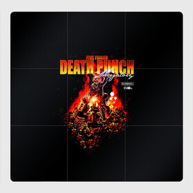 Магнитный плакат 3Х3 с принтом Five Finger Death Punch – Purgatory: Tales From The Pit в Петрозаводске, Полимерный материал с магнитным слоем | 9 деталей размером 9*9 см | 5fdp | 5фдп | ffdp | five finger death punch | ivan lewis greening | ivan moody | айвен льюис грининг | метал группа | рок группа | файв фингер дед панч | ффдп