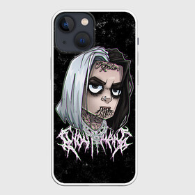 Чехол для iPhone 13 mini с принтом GHOSTEMANE (ART) в Петрозаводске,  |  | ghostemane | metal | music | pock | rap | госмейн | гостмейн | реп | рок