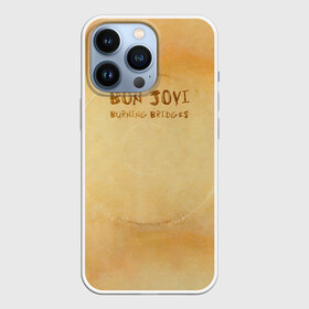 Чехол для iPhone 13 Pro с принтом Burning Bridges   Bon Jovi в Петрозаводске,  |  | bon jovi | john | альбом | арена | бон | бон джови | глэм | группа | джови | джон | метал | музыка | надпись | песни | поп | попрок | рок | рокер | смайл | солист | софт | стена | хард | хеви | хевиметал