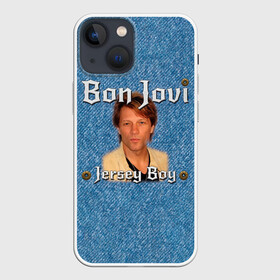 Чехол для iPhone 13 mini с принтом Jersey Boy   Bon Jovi в Петрозаводске,  |  | Тематика изображения на принте: bon jovi | john | альбом | арена | бон | бон джови | глэм | группа | джови | джон | метал | музыка | надпись | песни | поп | попрок | рок | рокер | смайл | солист | софт | стена | хард | хеви | хевиметал