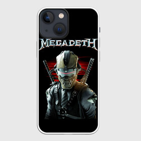 Чехол для iPhone 13 mini с принтом Megadeth в Петрозаводске,  |  | megadeth | metal | trash metal | группы | метал | музыка | рок | треш метал