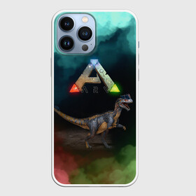 Чехол для iPhone 13 Pro Max с принтом Ark Survival | Арк Сурвивал (Z) в Петрозаводске,  |  | ark | ark survival evolved | dino | fittest | game | survival | survival of the fittest | unreal engine | арк сурвивал | выживание | динозавр | игры | симулятором выживания | сюрвивал | тродон | ютараптор