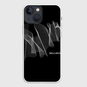 Чехол для iPhone 13 mini с принтом Новая волнв в Петрозаводске,  |  | .волна | абстракция | английская фраза | минимализм | стиль | хайп