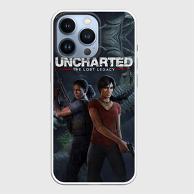 Чехол для iPhone 13 Pro с принтом Uncharted The Lost Legacy в Петрозаводске,  |  | a thiefs end | chloe frazer | elena fisher | games | nathan nate drake | naughty dog | playstation 5 | ps 5 | the lost legacy | uncharted | victor sully sullivan | виктор салли салливан | елена фишер | игры | неизведанное | нейтан нейт дрейк | хлоя фрейзе