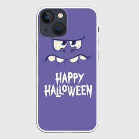 Чехол для iPhone 13 mini с принтом HAPPY HALLOWEEN в Петрозаводске,  |  | halloween | holiday | pumpkin | samayn | vampire | zombie | вампир | ведьма | вечеринка | день всех святых | зомби | карнавал | маскарад | мертвец | оборотень | привидение | самайн | светильник джека | страшный джек | труп